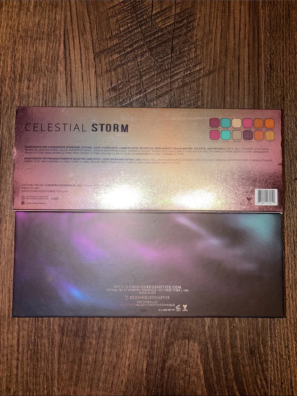 Dominique Cosmetics Celestial Storm Eyeshadow Palette